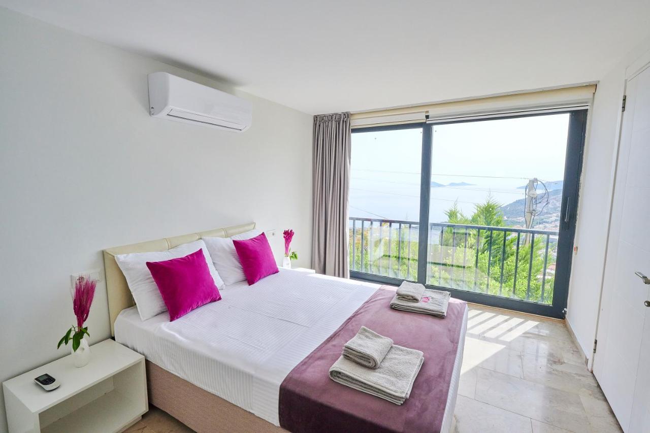 Luxus Villa Skyla Mit 5 Schlafzimmern & Meer-Blick Каш Екстер'єр фото
